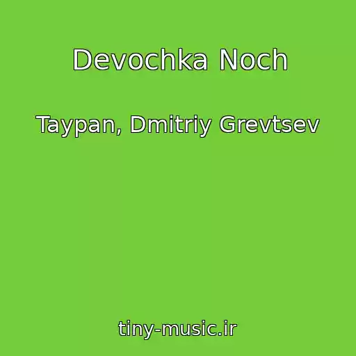کاور آهنگ Devochka Noch از Taypan, Dmitriy Grevtsev