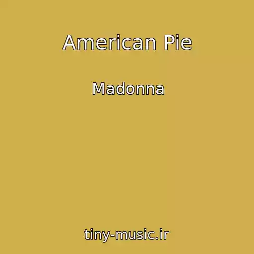 کاور آهنگ American Pie از Madonna