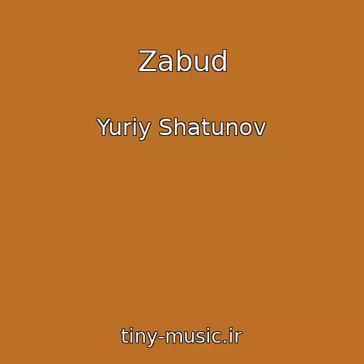 کاور آهنگ Zabud از Yuriy Shatunov