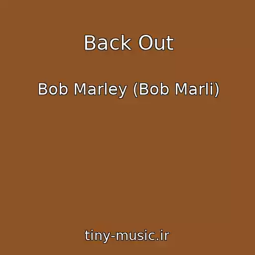 کاور آهنگ Back Out از Bob Marley (Bob Marli)