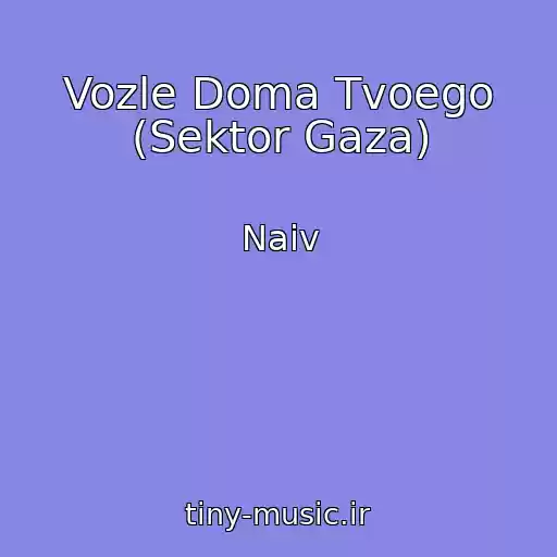 کاور آهنگ Vozle Doma Tvoego (Sektor Gaza) از Naiv