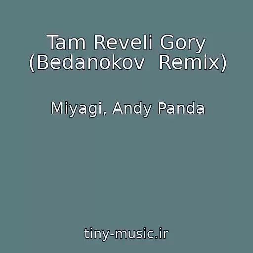 کاور آهنگ Tam Reveli Gory (Bedanokov  Remix) از Miyagi, Andy Panda