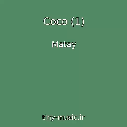 کاور آهنگ Coco (1) از Matay