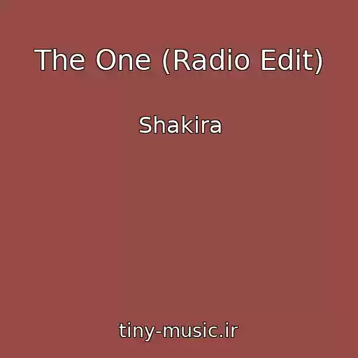 کاور آهنگ The One (Radio Edit) از Shakira