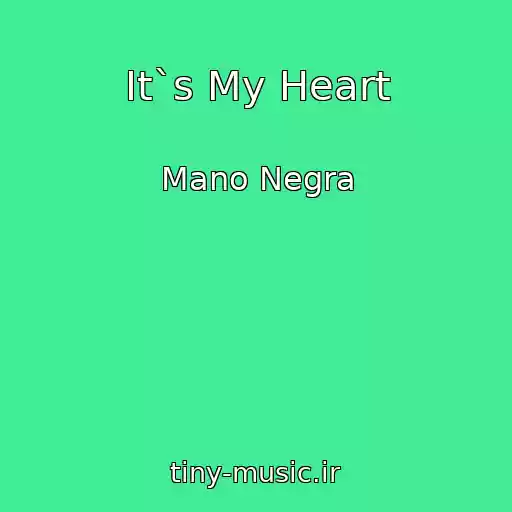 کاور آهنگ It`s My Heart از Mano Negra