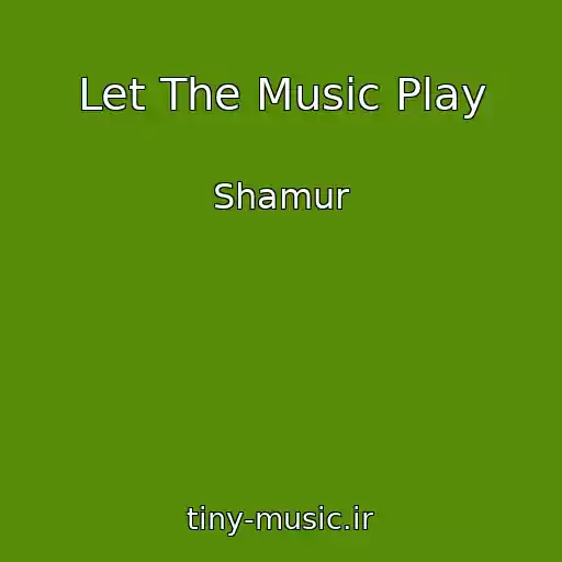 کاور آهنگ Let The Music Play از Shamur