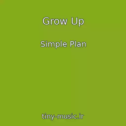 کاور آهنگ Grow Up از Simple Plan