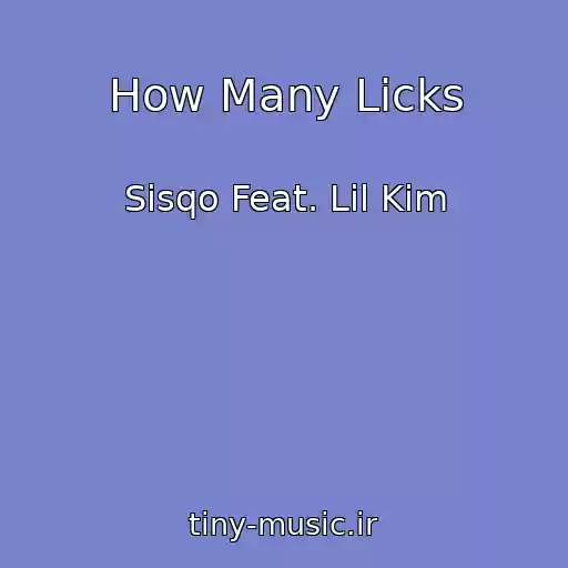 کاور آهنگ How Many Licks از Sisqo Feat. Lil Kim