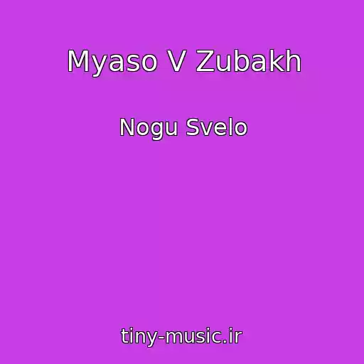 کاور آهنگ Myaso V Zubakh از Nogu Svelo
