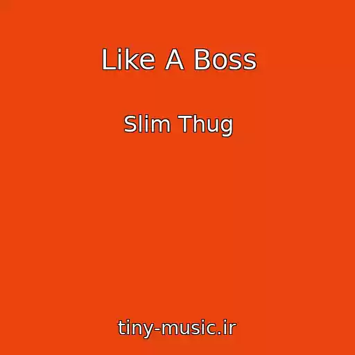 کاور آهنگ Like A Boss از Slim Thug