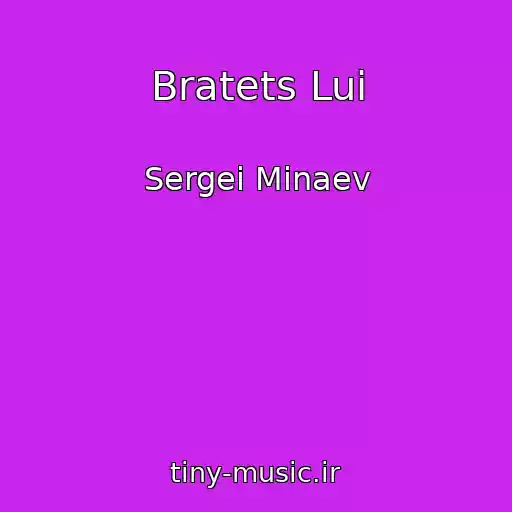 کاور آهنگ Bratets Lui از Sergei Minaev