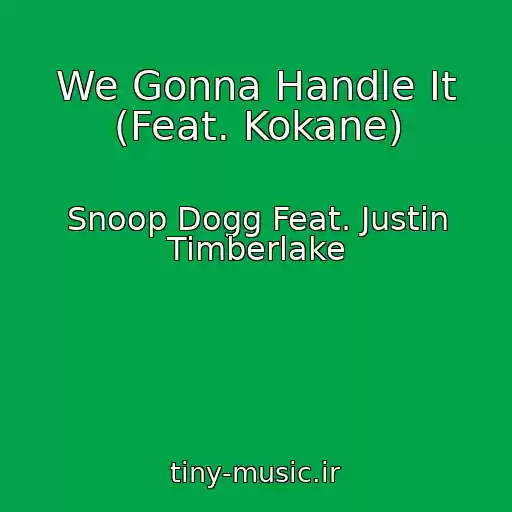 کاور آهنگ We Gonna Handle It (Feat. Kokane) از Snoop Dogg Feat. Justin Timberlake