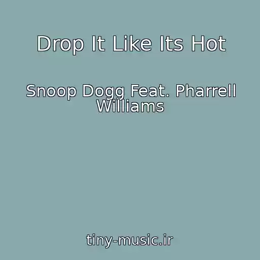 کاور آهنگ Drop It Like Its Hot از Snoop Dogg Feat. Pharrell Williams