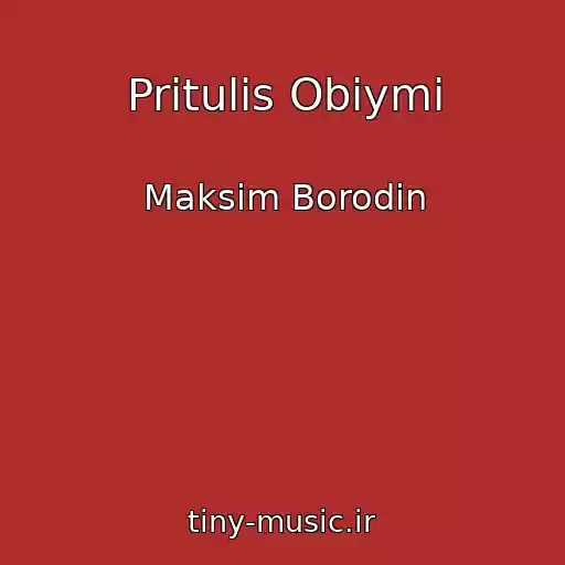 کاور آهنگ Pritulis Obіymi از Maksim Borodіn