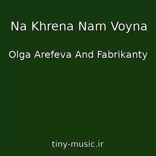 کاور آهنگ Na Khrena Nam Voyna از Olga Arefeva And Fabrikanty