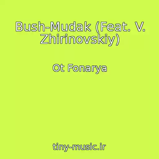 کاور آهنگ Bush-Mudak (Feat. V. Zhirinovskiy) از Ot Fonarya