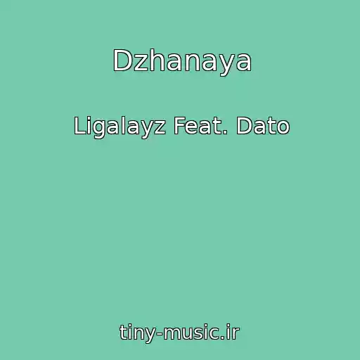 کاور آهنگ Dzhanaya از Ligalayz Feat. Dato