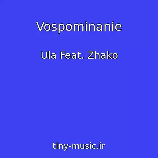 کاور آهنگ Vospominanie از Ula Feat. Zhako