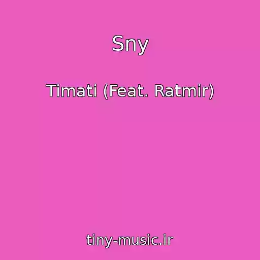 کاور آهنگ Sny از Timati (Feat. Ratmir)