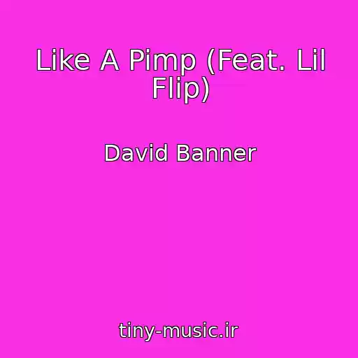 کاور آهنگ Like A Pimp (Feat. Lil Flip) از David Banner