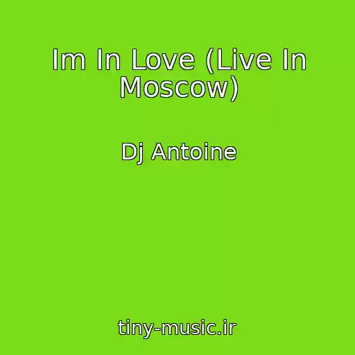 کاور آهنگ Im In Love (Live In Moscow) از Dj Antoine