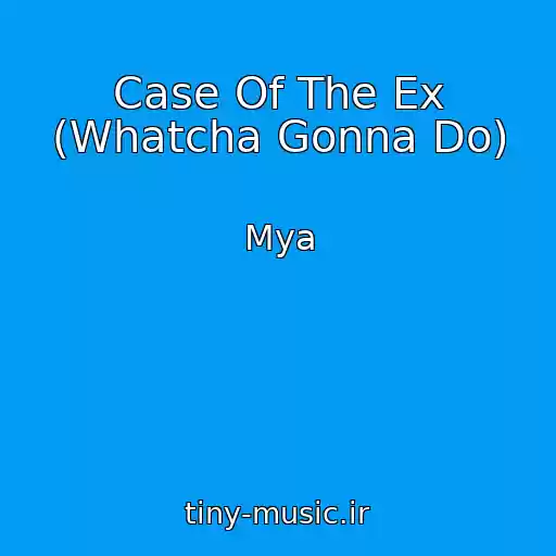 کاور آهنگ Case Of The Ex (Whatcha Gonna Do) از Mya