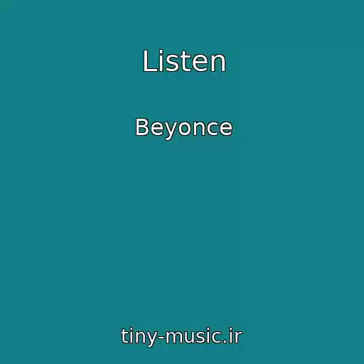 کاور آهنگ Listen از Beyonce