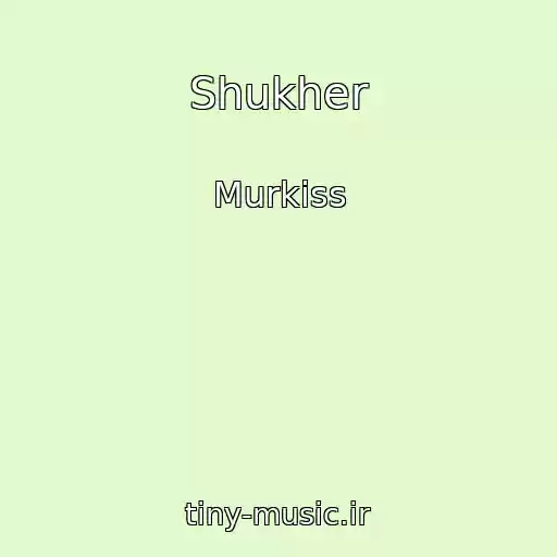 کاور آهنگ Shukher از Murkiss