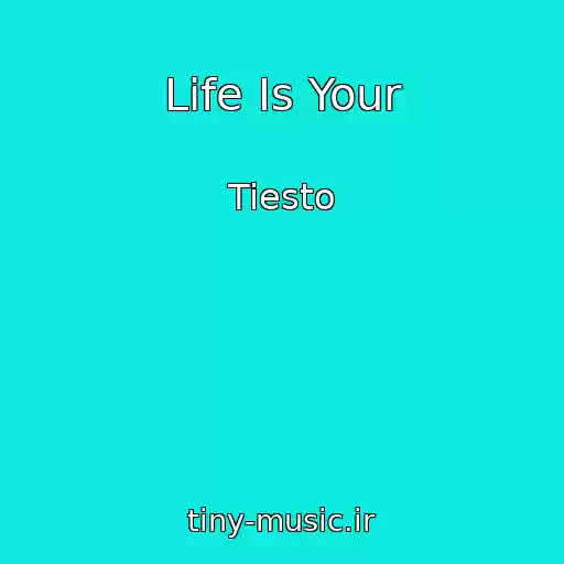 کاور آهنگ Life Is Your از Tiesto