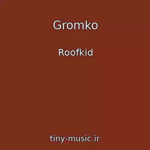 کاور آهنگ Gromko از Roofkid