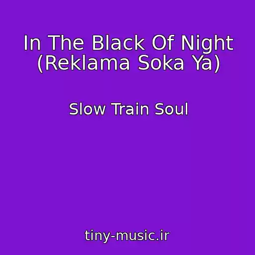 کاور آهنگ In The Black Of Night (Reklama Soka Ya) از Slow Train Soul