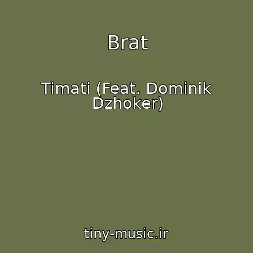 کاور آهنگ Brat از Timati (Feat. Dominik Dzhoker)