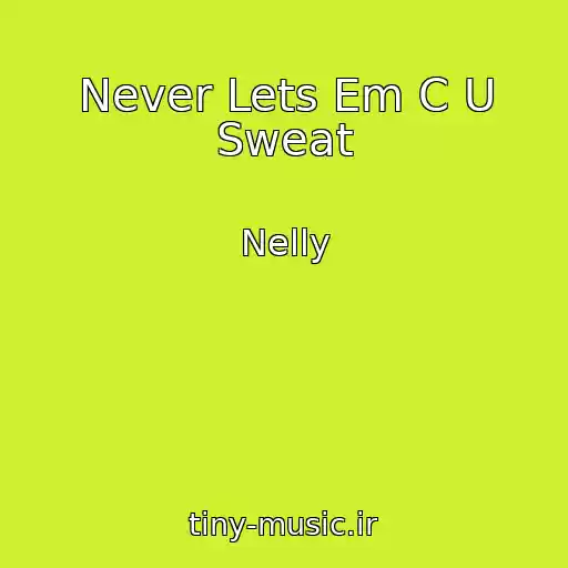 کاور آهنگ Never Lets Em C U Sweat از Nelly