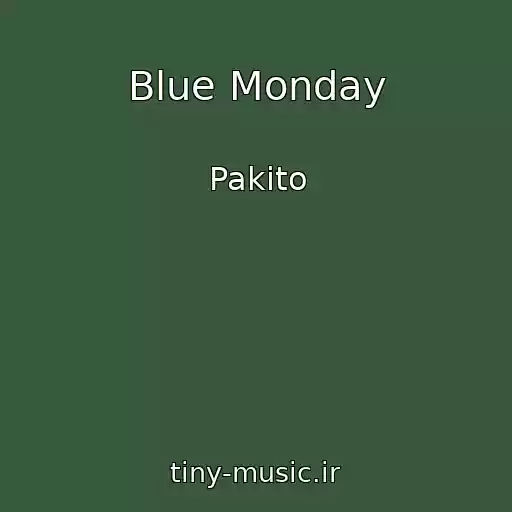 کاور آهنگ Blue Monday از Pakito