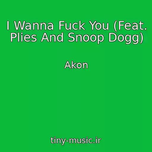 کاور آهنگ I Wanna Fuck You (Feat. Plies And Snoop Dogg) از Akon