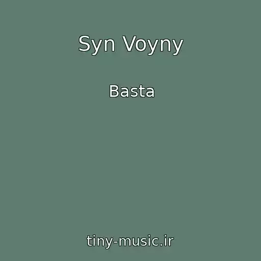 کاور آهنگ Syn Voyny از Basta