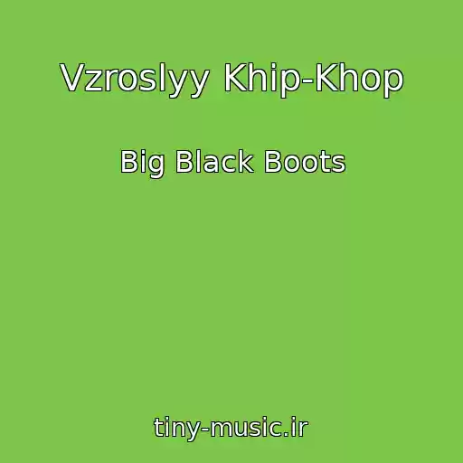 کاور آهنگ Vzroslyy Khip-Khop از Big Black Boots
