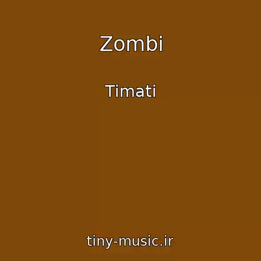 کاور آهنگ Zombi از Timati