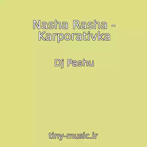 کاور آهنگ Nasha Rasha - Karporativka از Dj Pashu
