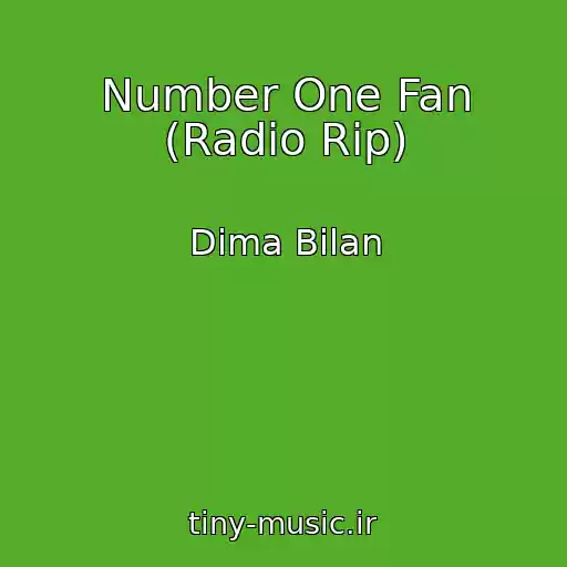 کاور آهنگ Number One Fan (Radio Rip) از Dima Bilan