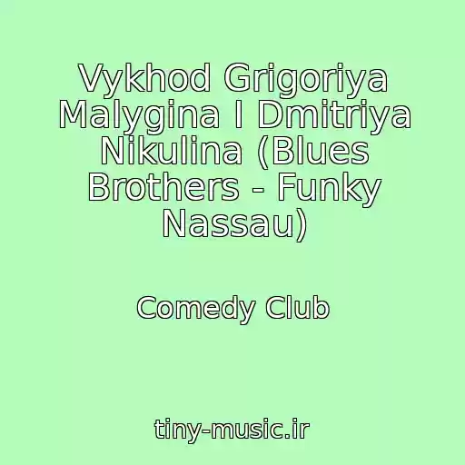 کاور آهنگ Vykhod Grigoriya Malygina I Dmitriya Nikulina (Blues Brothers - Funky Nassau) از Comedy Club