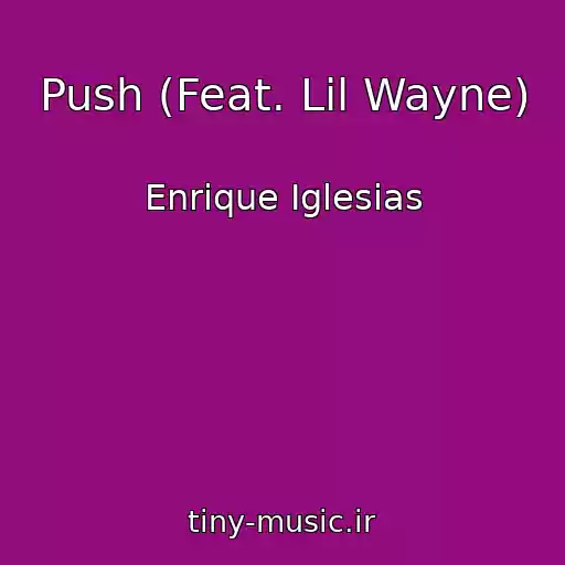 کاور آهنگ Push (Feat. Lil Wayne) از Enrique Iglesias