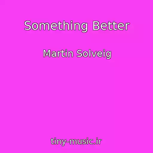 کاور آهنگ Something Better از Martin Solveig