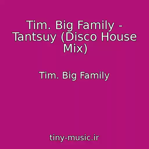 کاور آهنگ Tim. Big Family - Tantsuy (Disco House Mix) از Tim. Big Family
