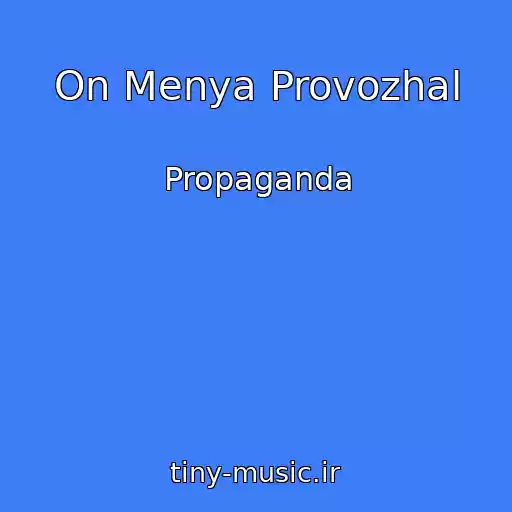 کاور آهنگ On Menya Provozhal از Propaganda