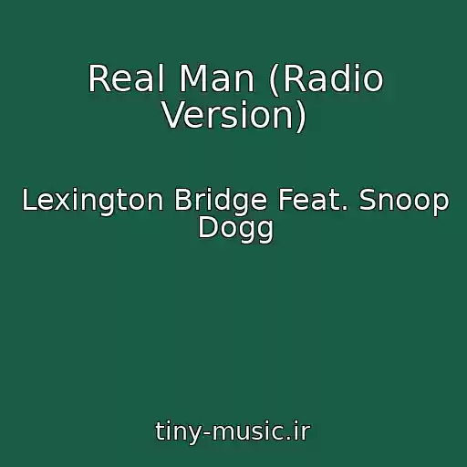 کاور آهنگ Real Man (Radio Version) از Lexington Bridge Feat. Snoop Dogg