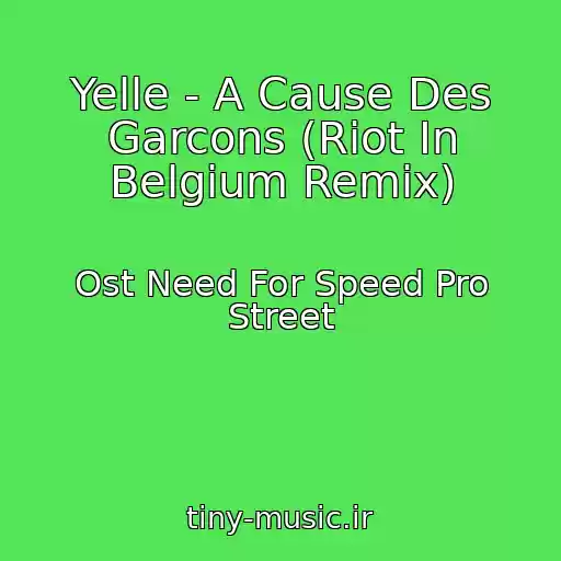 کاور آهنگ Yelle - A Cause Des Garcons (Riot In Belgium Remix) از Ost Need For Speed Pro Street
