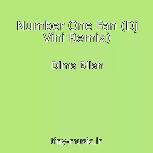 کاور آهنگ Number One Fan (Dj Vini Remix) از Dima Bilan