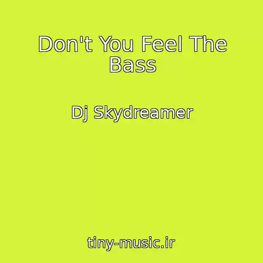کاور آهنگ Don't You Feel The Bass از Dj Skydreamer