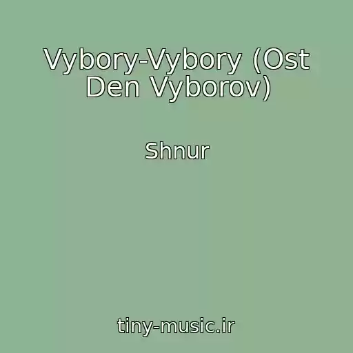 کاور آهنگ Vybory-Vybory (Ost Den Vyborov) از Shnur